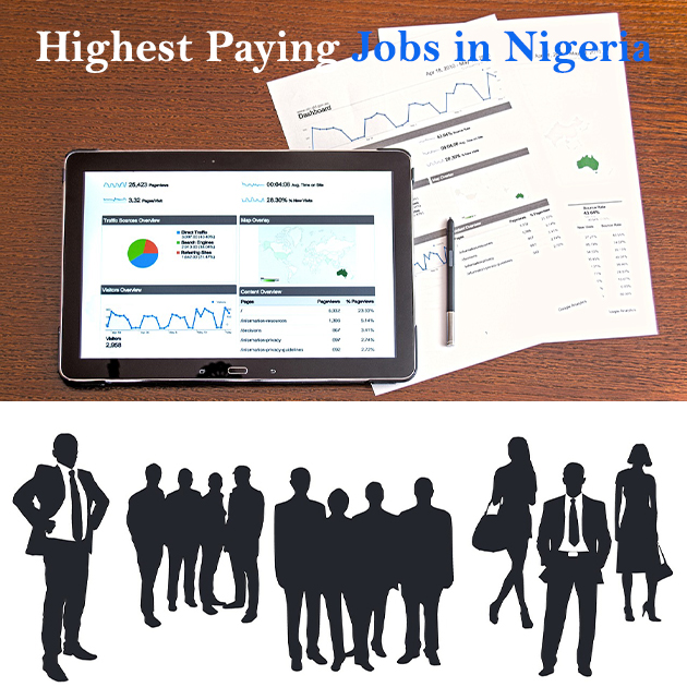 Highest Paying Jobs In Nigeria and their salaries